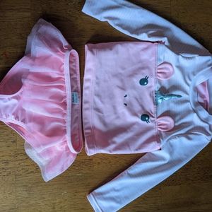 Carter's Unicorn Swimming Suit (12 months)